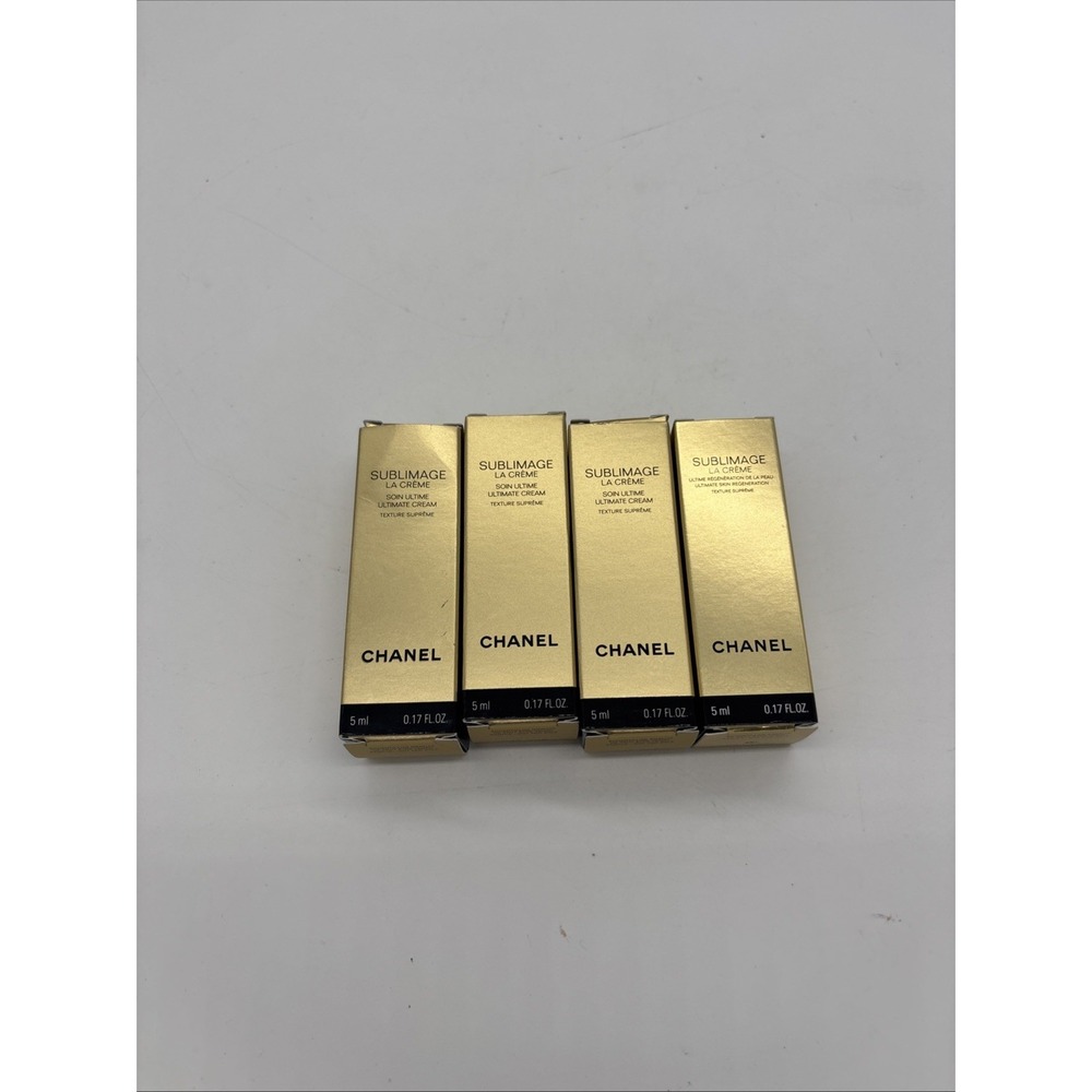 Chanel Sublimage La Crème Four Packs Of .17 Fluid Ounces